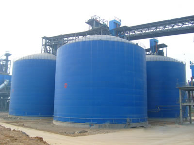 康乐水泥钢板库改造