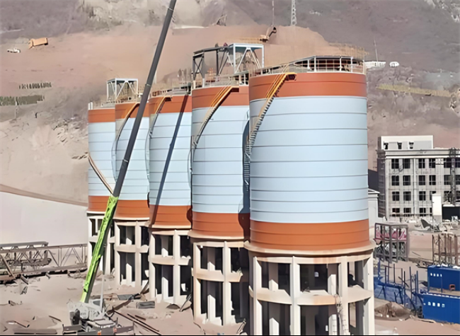 康乐高架钢板仓