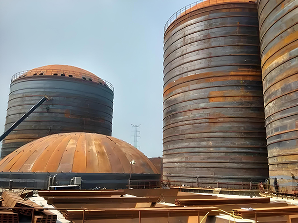 康乐焦粉钢板仓